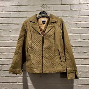 Bradley, Leather-Like Jacket, Size Large